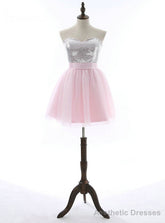 Sequins Mini Dresses for Graduation Cheap Homecoming Dresses